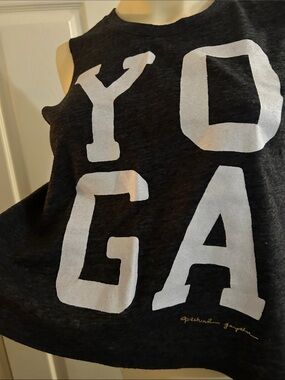 Spiritual Gangster Charcoal Gray Tank Top with White Lettering